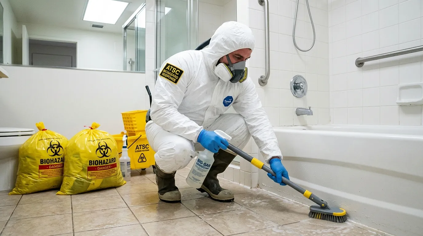 Decontamination equipment deployed for Blood Cleanup in Bayshore Gardens